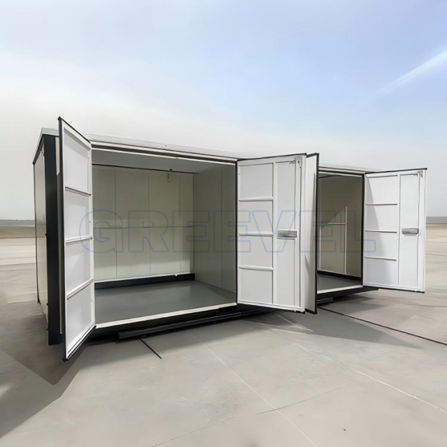 Greevel 8*20F Portable Self Storage Container with Two Rooms