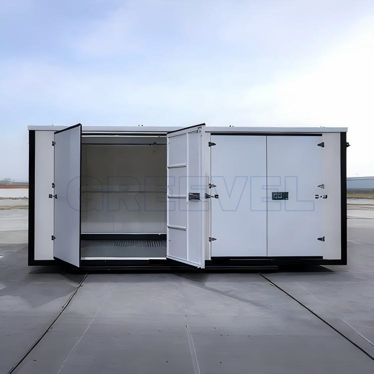 Greevel 8*20F Portable Self Storage Container with Two Rooms