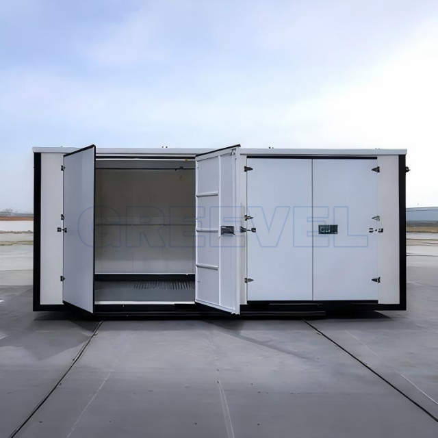 Greevel 8*20F Portable Self Storage Container with Two Rooms