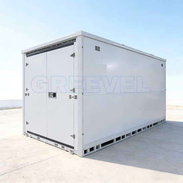 Greevel 8*20F Moving Portable Storage Container with One Double Swing Door for sale