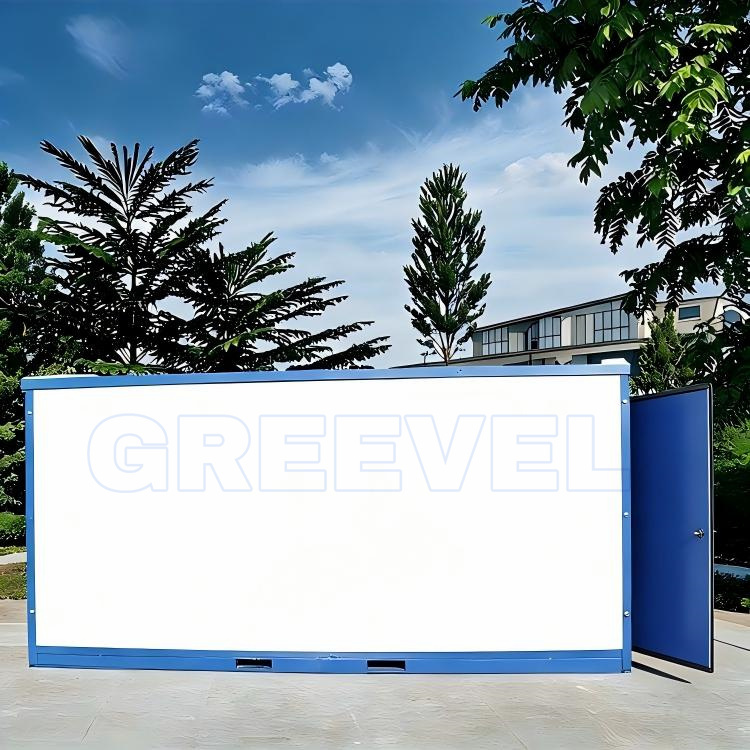 Greevel 8*20F Portable Self-Storage Container with Easy Side Swing Door