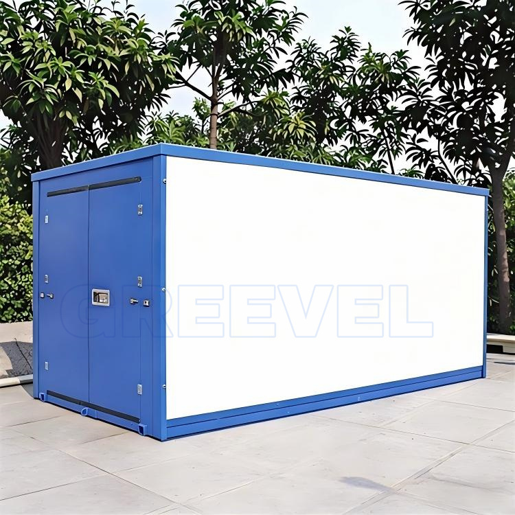 Greevel 8*20F Portable Self-Storage Container with Easy Side Swing Door