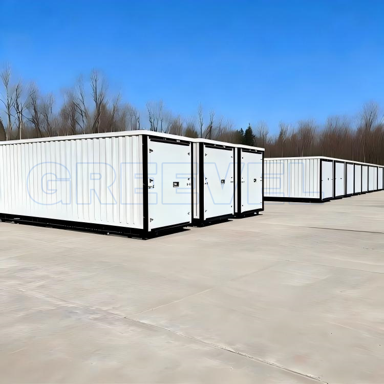 8*20F Greevel Flat Pack Steel Self Storage Container with Corrugated Walls