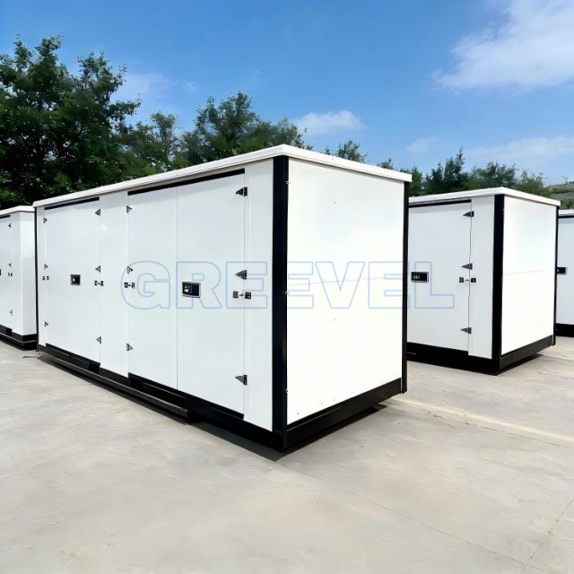 Greevel 8*20F Portable Self Storage Container with Two Side Swing doors