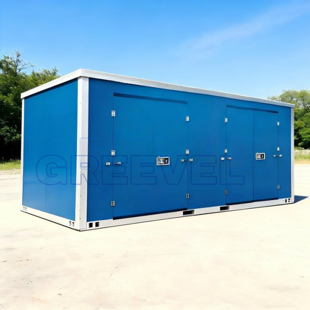 8*20F Greevel Customized Portable Storage Containers with Two Rooms