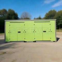 Greevel  8*20F Customized Mobile Self Storage Containers with 2 Side Swing doors