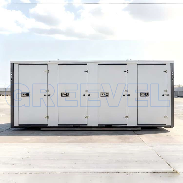 Greevel 8*20F Flat Pack Self Storage Units with 4 Rooms