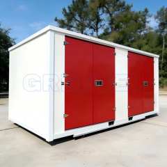 8*20F Portable storage containers with 2 Side Swing doors for sale