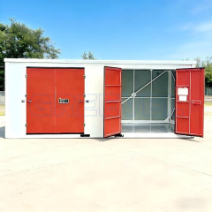 8*20F Portable storage containers with 2 Side Swing doors for sale