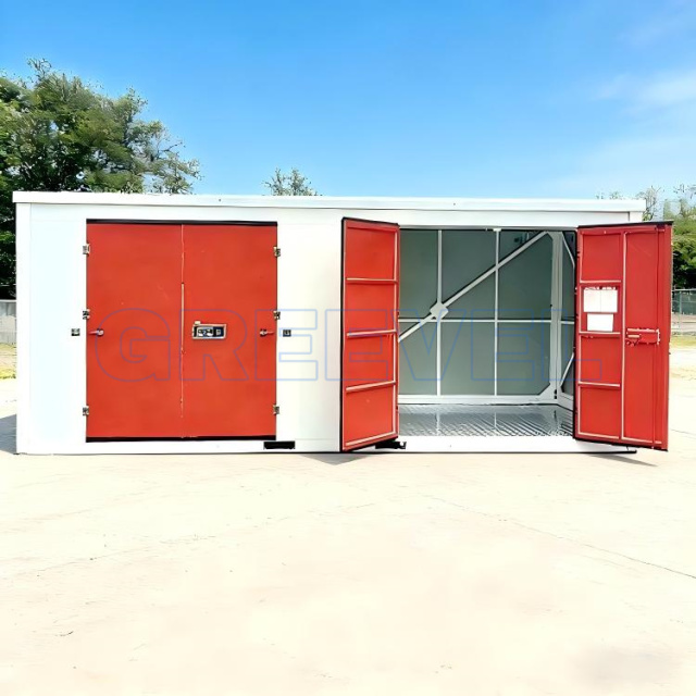 8*20F Portable storage containers with 2 Side Swing doors for sale