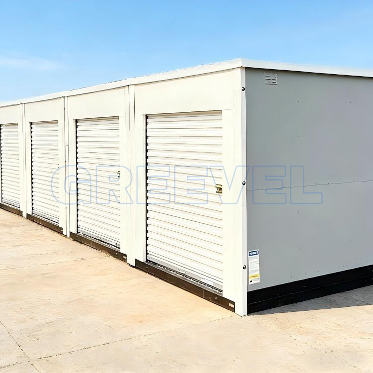 8*20F Greevel Portable Self Storage Units with One End Roll-Up Door for Sale