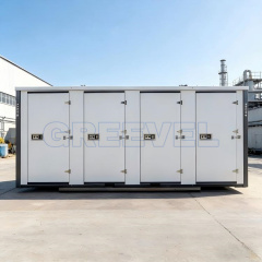 Greevel 8*20F Self Storage pods with Four Swing Doors for sale