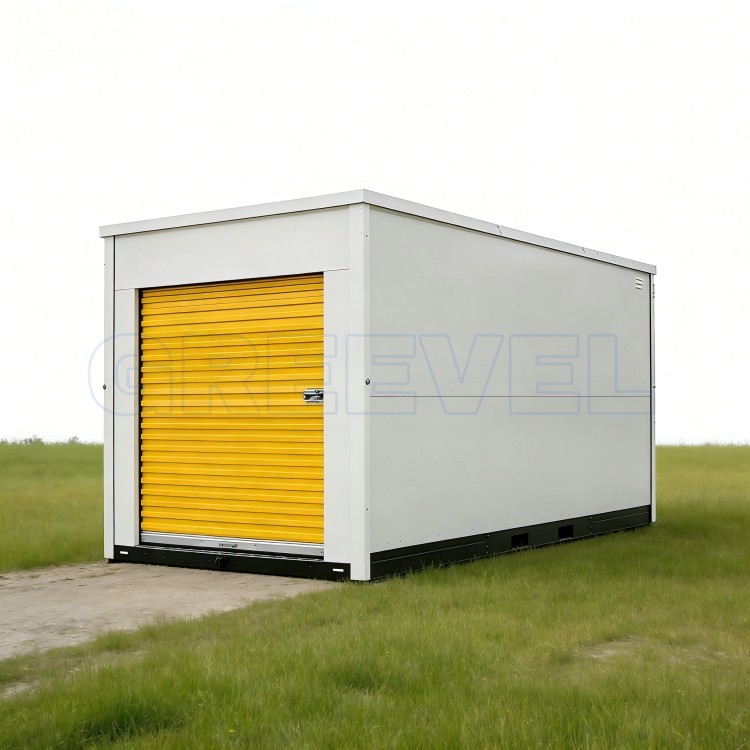 8*16f Roll-up Door Flat Pack Portable Storage Container for sale