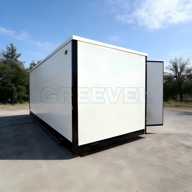 8*16 Greevel Mobile Flat Pack storage Containers with Two Rooms