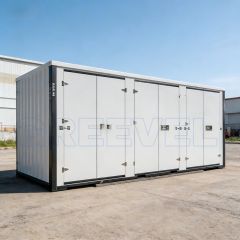 Greevel 8*20f Moving Flat Pack Self Storage Units with 3 Rooms