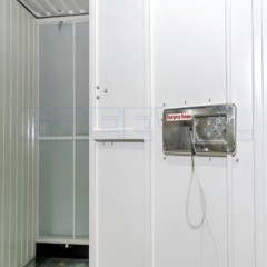 Greevel 8*20F Self Storage pods with Four Swing Doors for sale