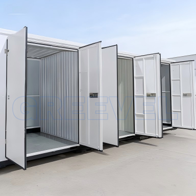 Greevel 8*20f Moving Flat Pack Self Storage Units with 3 Rooms