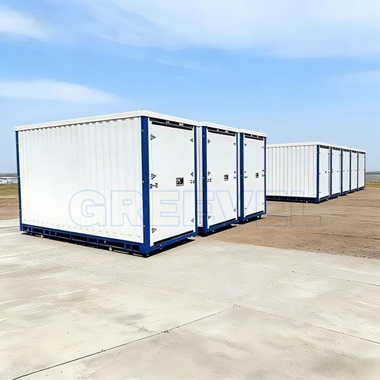 Greevel 8*12F Relocatable Flat Pack Containers with Corrugated Walls