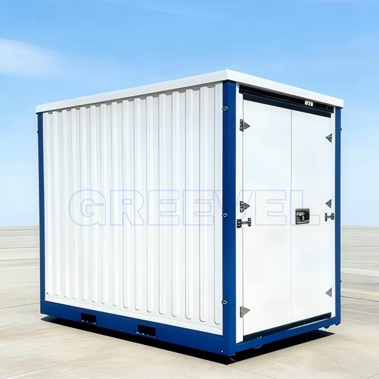 Greevel 8*12F Relocatable Flat Pack Containers with Corrugated Walls