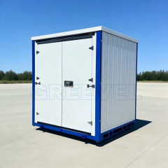Greevel 8*8F Corrugated Walls Modular Self Storage Units for Temporary Storage