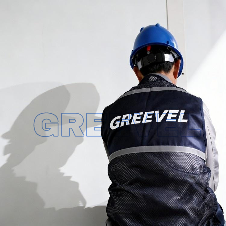 Greevel 20F Insulated Movable Storage Container with Four Side Doors