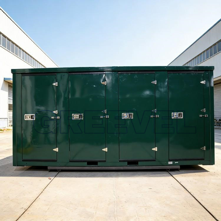 Greevel 20F Insulated Movable Storage Container with Four Side Doors