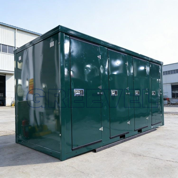 Greevel 20F Insulated Movable Storage Container with Four Side Doors