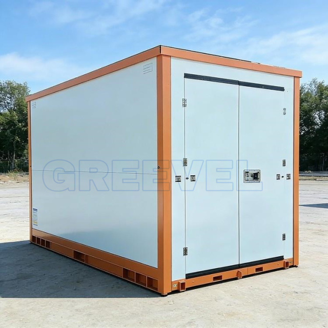 8*16F Temporary Storage Containers for sale with One Double Swing Door
