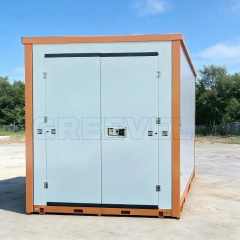 8*16F Temporary Storage Containers for sale with One Double Swing Door