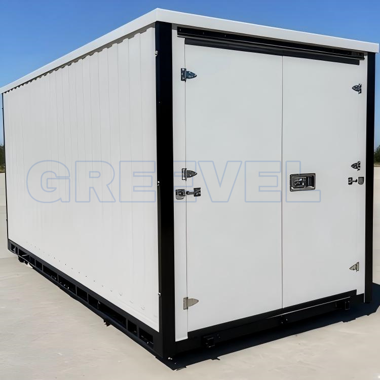 Greevel 8*16F Outdoor Storage Box with Corrugated Walls