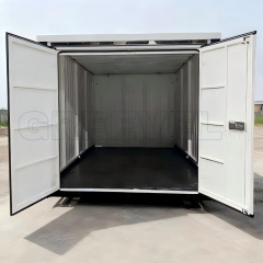 Greevel 8*16F Outdoor Storage Box with Corrugated Walls