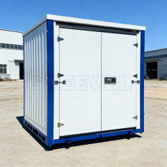 Greevel 8*8F Modular Self Storage Units with Corrugated Walls for Temporary Storage