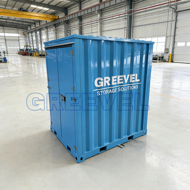 GREEVEL G-box Heavy-Duty Flat-Pack Modular Portable Container for Moving and Storage Industry