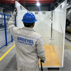 GREEVEL Compact Galvanized Insulated Storage Box