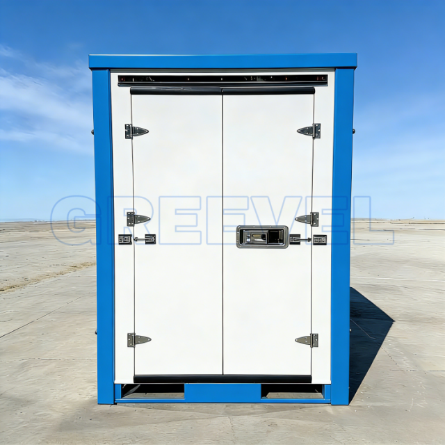 GREEVEL Compact Galvanized Insulated Storage Box