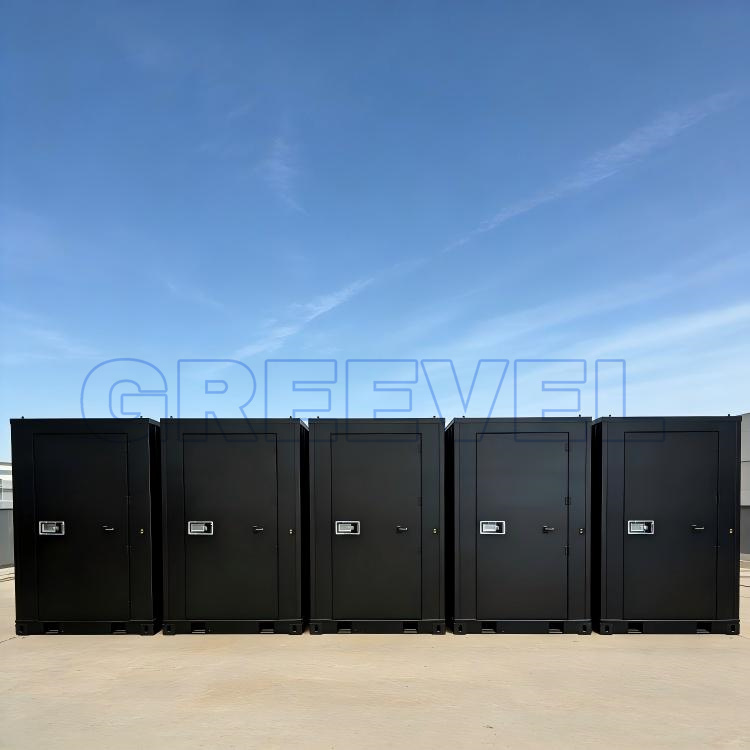 GREEVEL G-box Heavy Duty Portable Storage Box with Durable Powder Coating Surface