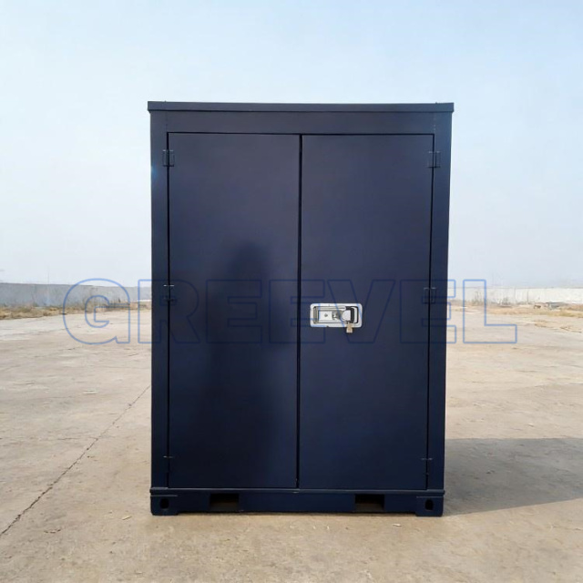 Greevel G-box Heavy Duty Portable Storage Bin with Powder Coating