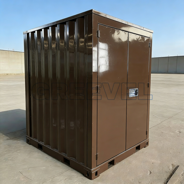 Greevel G-box Steel Mobile storage Pods with Customizable Sizes