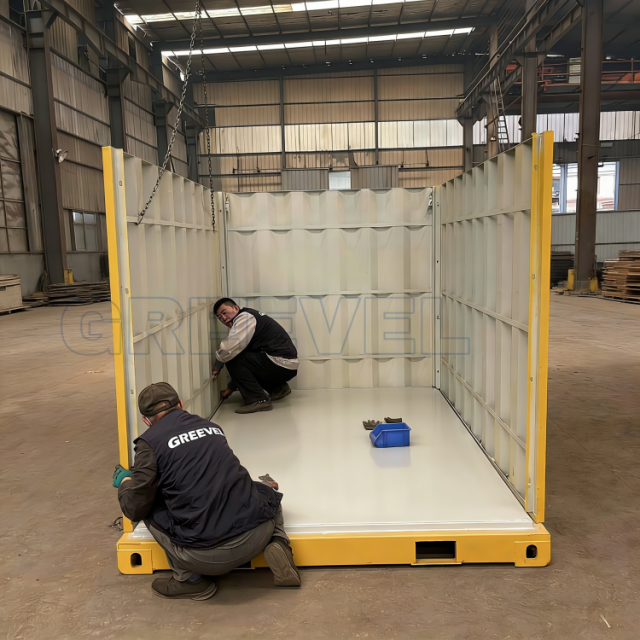 Greevel G-box Space-Saving Portable Storage Container with Powder Coating Surface