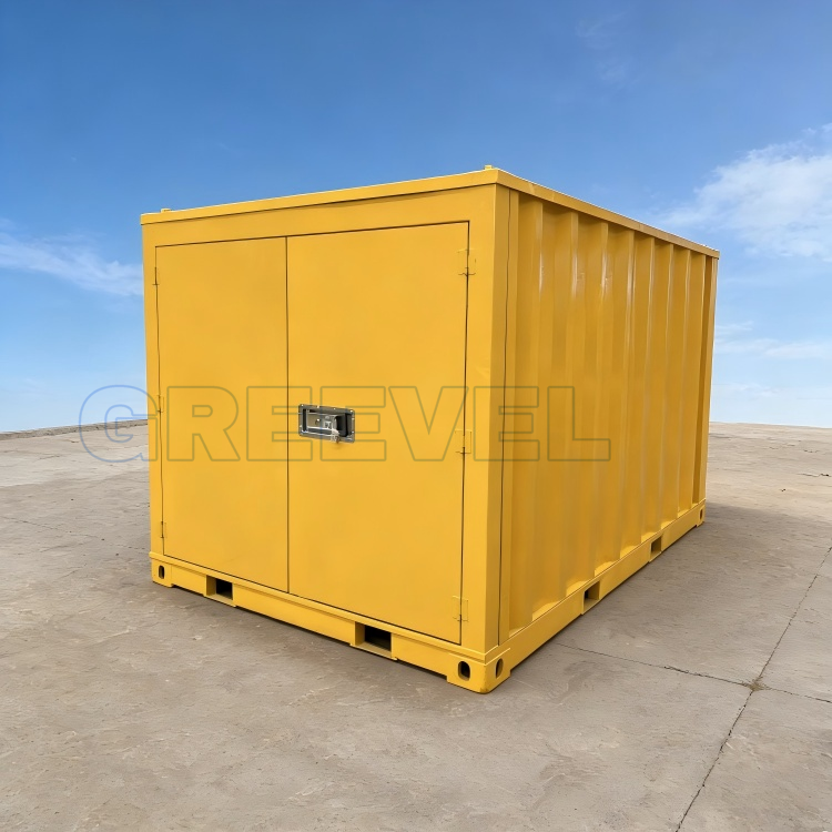 Greevel G-box Space-Saving Portable Storage Container with Powder Coating Surface