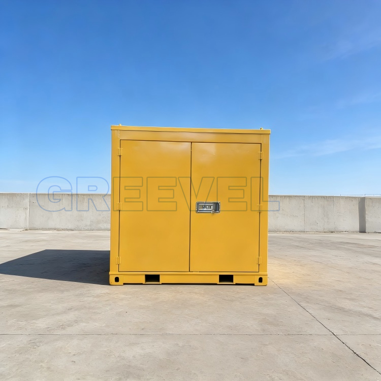 Greevel G-box Space-Saving Portable Storage Container with Powder Coating Surface
