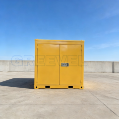 Greevel G-box Space-Saving Portable Storage Container with Powder Coating Surface