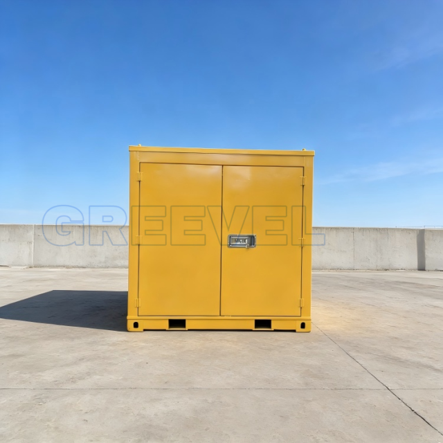 Greevel G-box Space-Saving Portable Storage Container with Powder Coating Surface