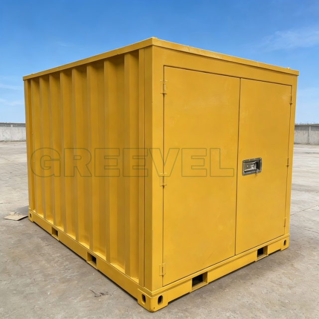 Greevel G-box Space-Saving Portable Storage Container with Powder Coating Surface