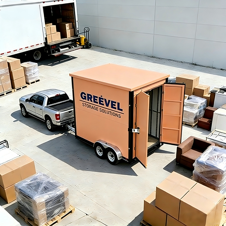 Greevel Flexible & Affordable Portable Storage Pods for sale