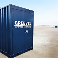 GREEVEL G-box Powder Coated Storage Box with Single Door for Sale