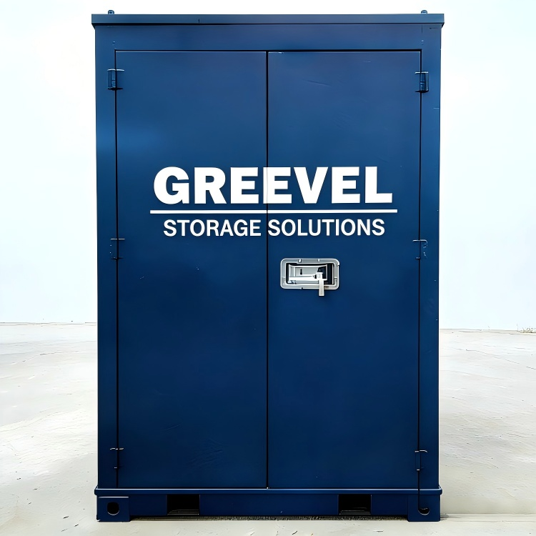 GREEVEL G-box Powder Coated Storage Box with Single Door for Sale
