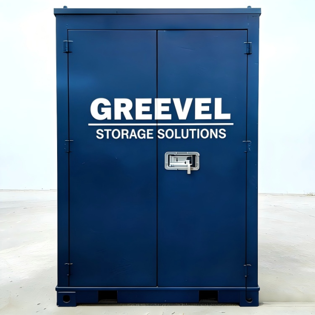 GREEVEL G-box Powder Coated Storage Box with Single Door for Sale