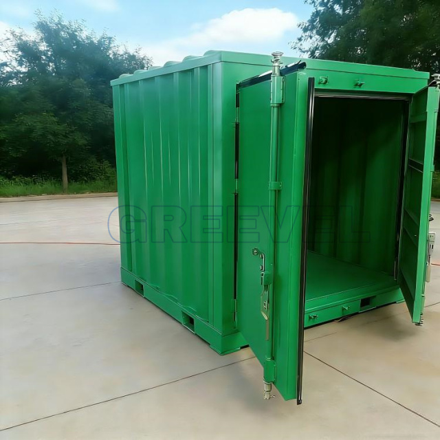 GREEVEL G-box Locking Rod Heavy duty Storage Bin with Powder Coating