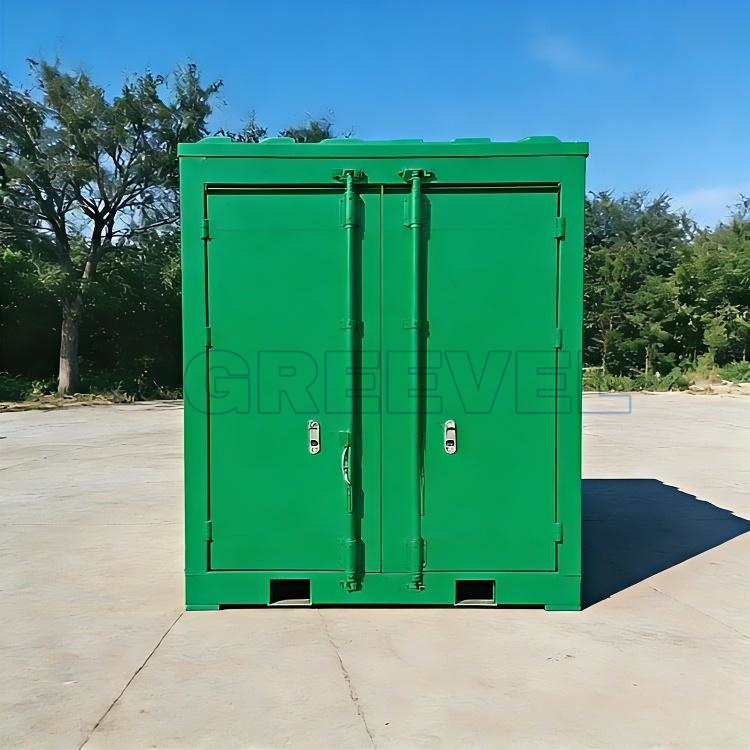 GREEVEL G-box Locking Rod Heavy duty Storage Bin with Powder Coating